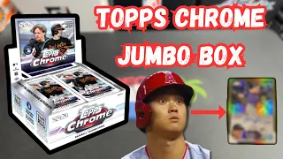 INSANE AUTO! 2023 Topps Chrome Baseball Jumbo Box Review!