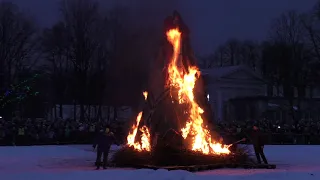 Народные гулянья «Шуми, Масленица!» на Елагином острове Санкт Петербург