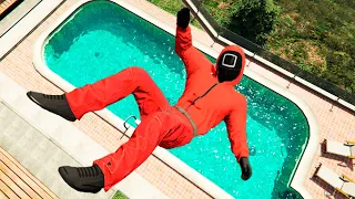 Squid games ragdolls GTA 5 ep.22 (Funny Moments/Epic Ragdolls)