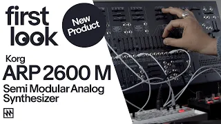 First Look: Korg ARP 2600 M, Remake of the Classic Semi Modular Analog Synthesizer