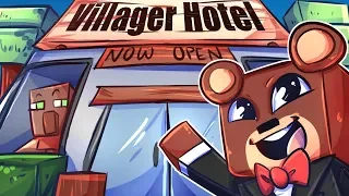 I started a villager hotel in Minecraft for infinite mending books... ep7