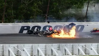 IndyCar 2018 All Crashes Compilation