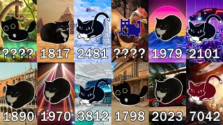 Maxwell the Cat Dance in Different years All Version 3