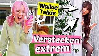 Verstecken EXTREM am Bauernhof 🌹 mit Walkie Talkie| ViktoriaSarina