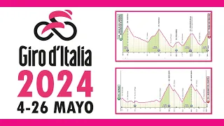 Recorrido GIRO DE ITALIA 2024: Etapas, Perfiles y Altimetrías