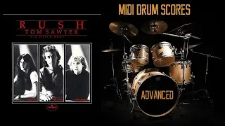 Learn to play Tom Sawyer by Rush on the Drums!