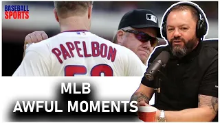 MLB Awful Moments REACTION | OFFICE BLOKES REACT!!