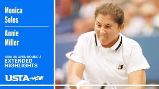 Monica Seles vs. Annie Miller Extended Highlights | 1998 US Open Round 3