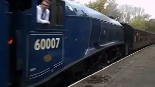 60007 Sir Nigel Gresley At Summerseat At The ELR'S Autumn Steam Gala 2014