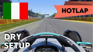 F1 22 MONZA HOTLAP + SETUP - [1:19.831] - NO ASSISTS