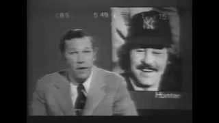 Jim "Catfish" Hunter 1974 - CBS News Coverage of Hunter's 12/31/1974 Yankee Signing