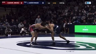 Aaron Nagao(PSU) vs Eamonn Jimenez(EUP) 2/25/24 (Jeff Byers Radio Call)