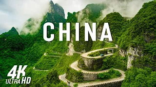 FLYING OVER CHINA (4K UHD) - Relaxing Music Along With Beautiful Nature Videos - 4K Video HD