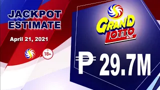 [LIVE] PCSO  2:00 PM Lotto Draw - April  20, 2021