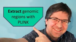 How to extract genomic regions with PLINK