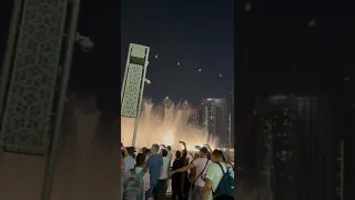 Поющие фонтаны. Дубай декабрь 2021г.