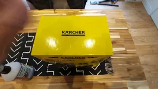 Unboxing Karcher gutter and Pipe Cleaning Kit