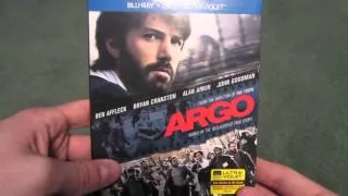 Argo Blu Ray Combo Pack Unboxing