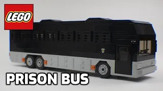 LEGO Prison Bus Custom Moc