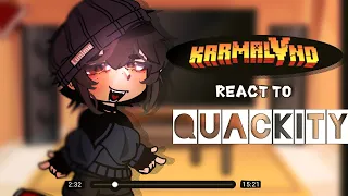 KARMALAND reacciona a Quackity en KARMALAND || Pt.1 /Español/English