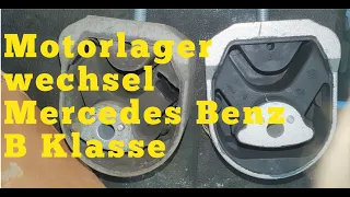 Motorlager B Klasse wechseln Engine Mount.