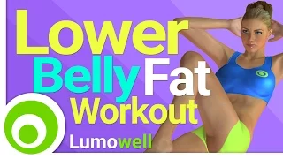 Lower Belly Fat Workout. Stomach Flattening Exercises to Lose Belly Pooch Fast