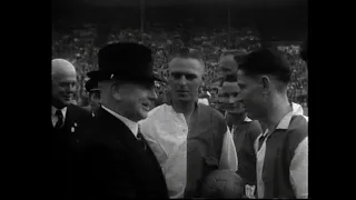 Football: 1939/40: Football League War Cup Final: Blackburn Rovers vs West Ham United