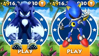 Sonic Dash - Werehog Dash VS Metal Sonic _ Movie Sonic vs All Bosses Zazz Eggman