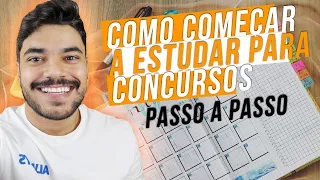 5 DICAS PRÁTICAS Para Começar A Estudar Para Concursos