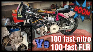Vlog Magnum Racing 100 fast Flr VS 100 fast nitro 😃 (une fusée 🚀)