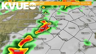 Austin-area weather: Severe storms possible Friday night for Central Texas | Livestream