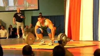 Mikhail Koklyaev 501lb Clean and Jerk Attempt at 2009 Arnold Classic