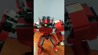 Багровый тайфун из лего тихоокеанский рубеж.crimson typhoon in lego Pacific rim