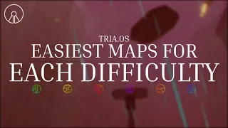 Tria.OS || Easiest Maps For Each Difficulty