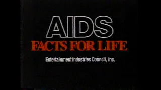 Michael Swan for AIDS Awareness - 1989 CBS PSA