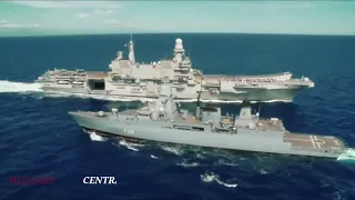 How powerful is the Italian aircraft carrier ITS Cavour