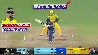 MS Dhoni fastest stumping in Cricket | Dhoni best Stumping ever ipl