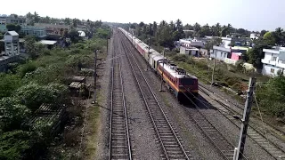Bridge view 22808 Chennai Central - Santragachi AC Express | Indian Railways !
