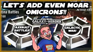 An Omicron For Every Game Mode?  Why Not?  Star Wars Galaxy of Heroes