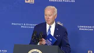 President Joe Biden speaks at University of Tampa