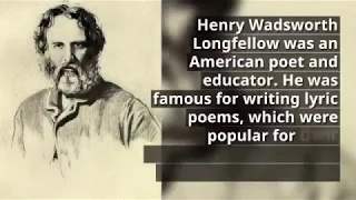 Henry Wadsworth longfellow biography