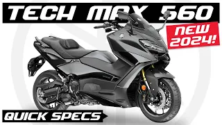 All New YAMAHA TMAX 560 | 2024 Specs