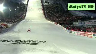 Kamil Stoch - Willingen 11.02.2012 - drużynowy 2 seria 134,5 metra