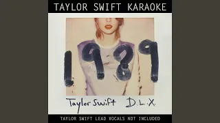 Taylor Swift - Shake It Off (Instrumental with Full Backing Vocals)