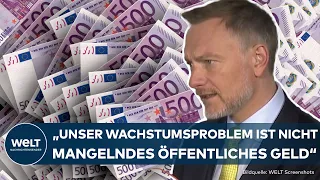 CHRISTIAN LINDNER: Beweis USA! „Schuldenfinanzierte Konjunkturpolitik“ funktioniert auf Dauer nicht