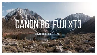Silent Photography with FUJI XT3 and CANON R6 | Cinematic Ambient Hike and Photography | 4K