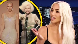 Kim Kardashian Says NO ONE Knew Marilyn Monroe Until She Wore Her Dress #SHORTS