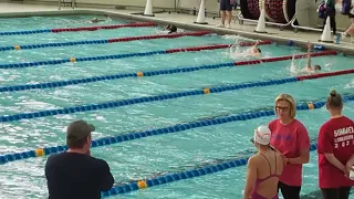 Pickens Memorial 2024 Meet - 13 & older boys 100M Backstroke