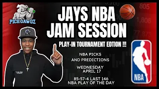 NBA Picks & Predictions Wednesday 4/17/24 | Jay's NBA Jam Session
