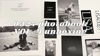 lisa 0327 photobook volume 4 unboxing